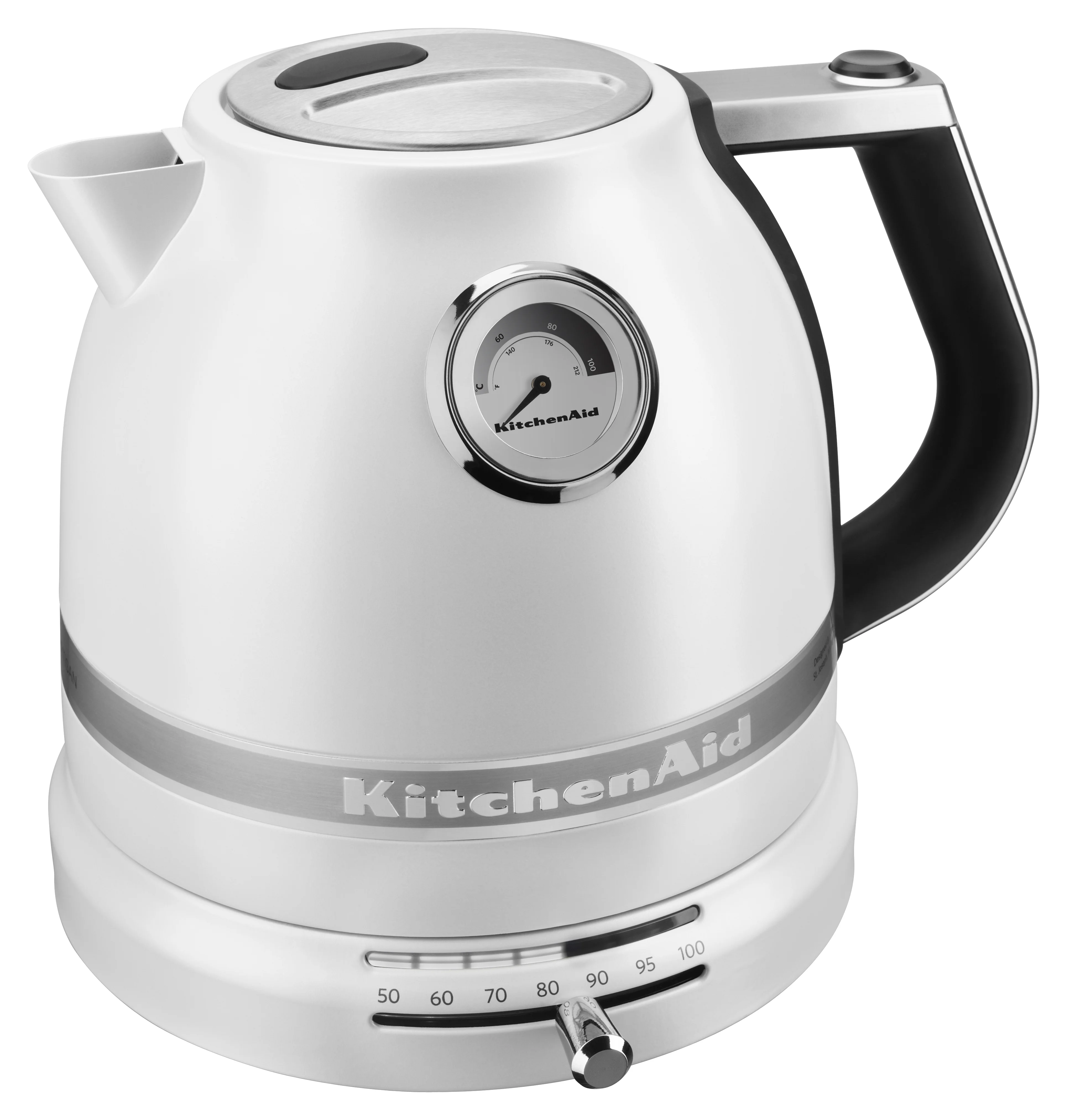 KitchenAid Pro Line Electric Water Boiler/Tea Kettle, Frosted Pearl