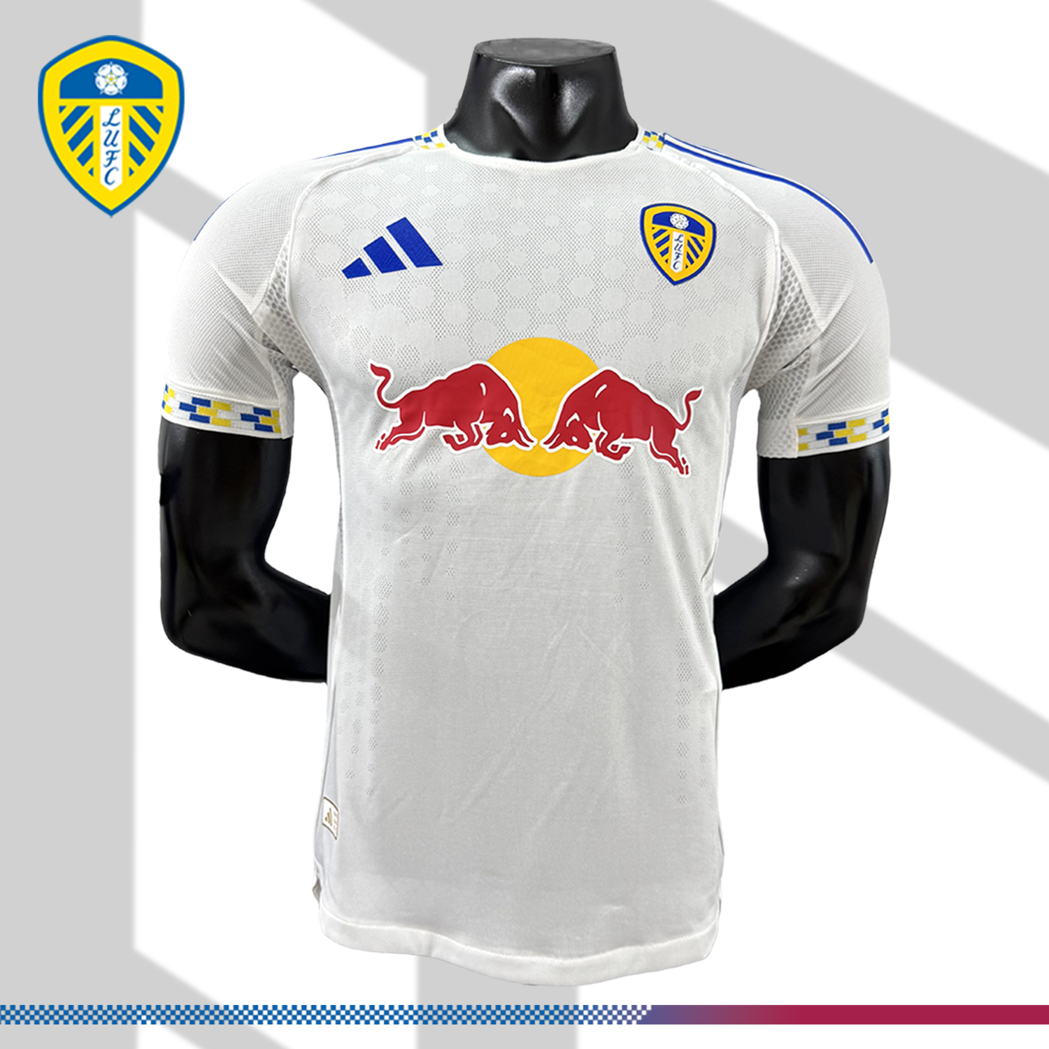 2025/2026 Leeds United Home Football Shirt (Player Edition)