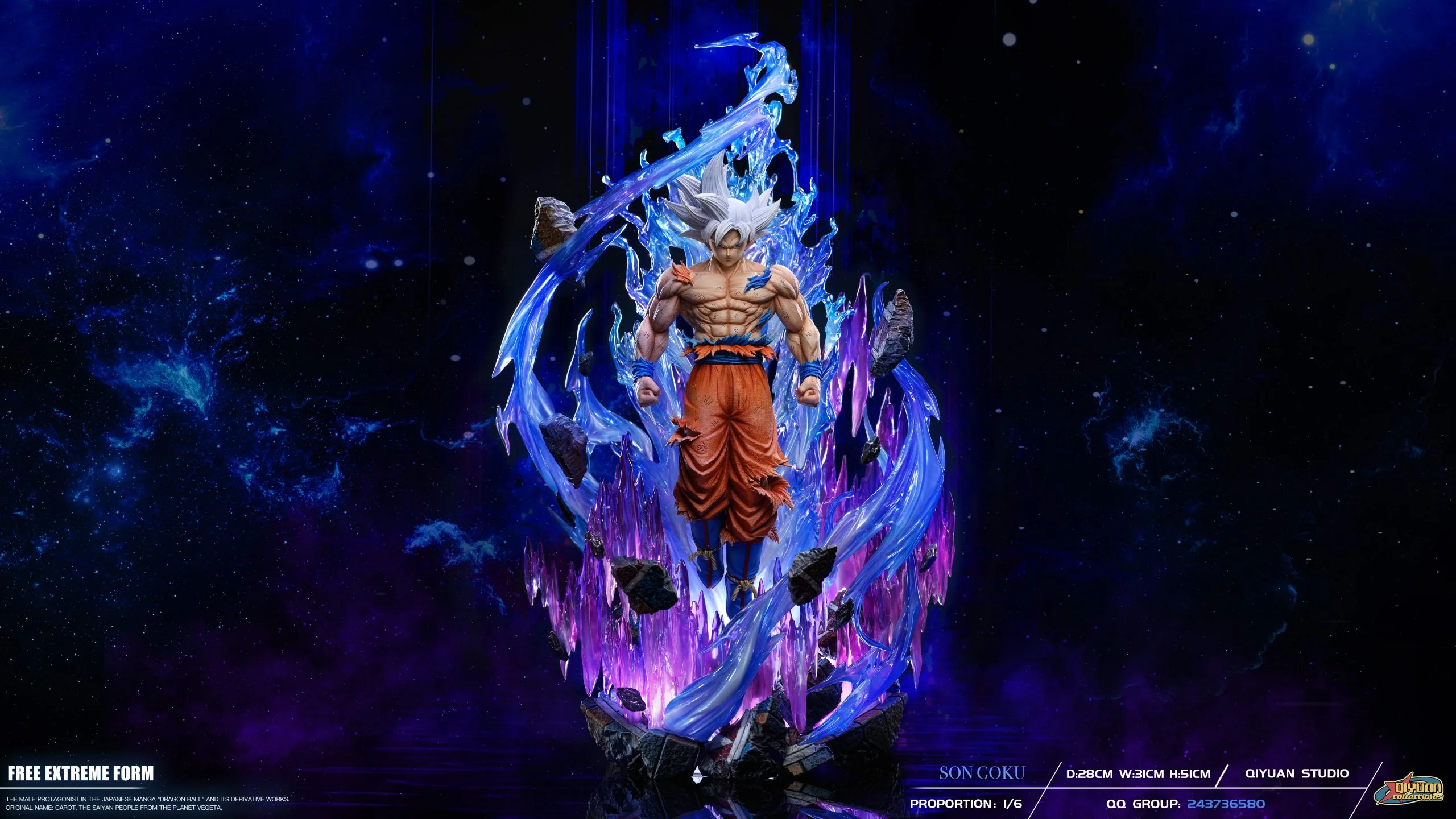 Dragon Ball - Qi Yuan Studio Ultra Instinct Son Goku