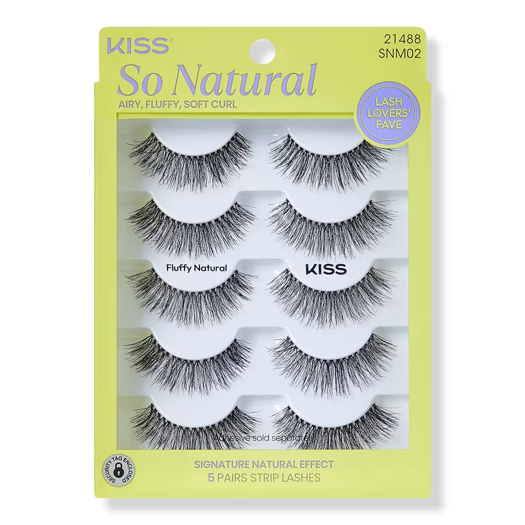 Kiss  So Natural False Eyelashes