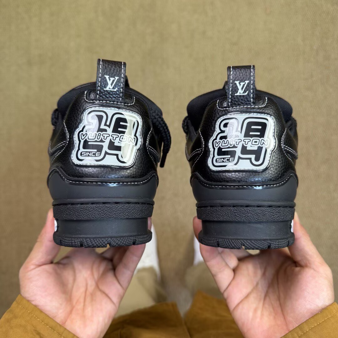 Loui Vuitto LV Skate Sneaker Black - CCSHOES
