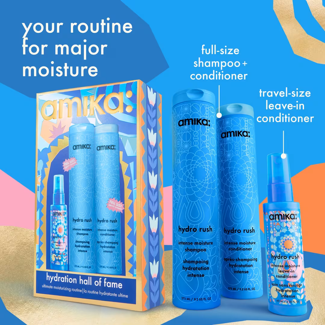 amika  Hydration Hall of Fame Wash + Care Set