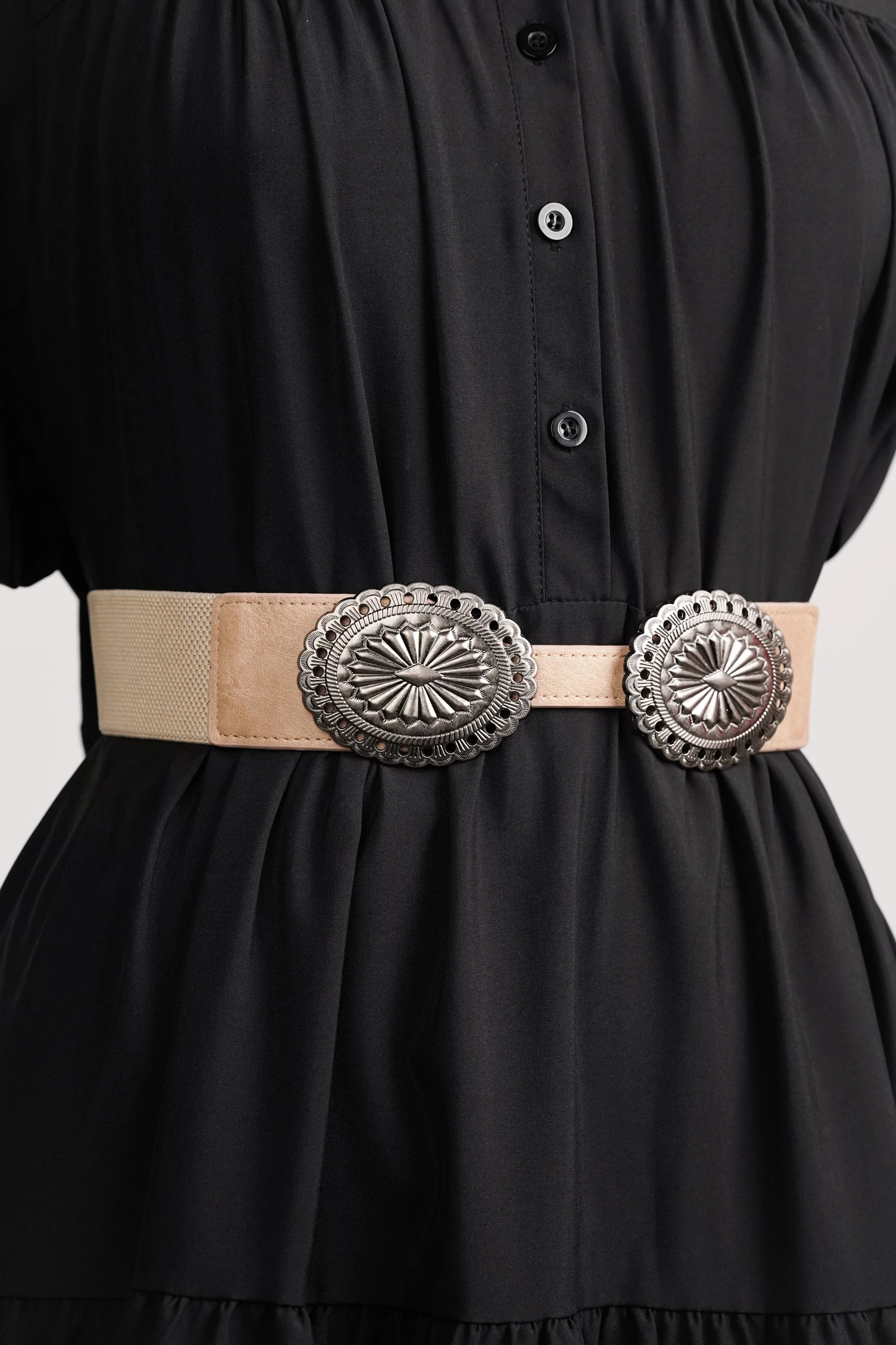 Oxidised Buckle Belt