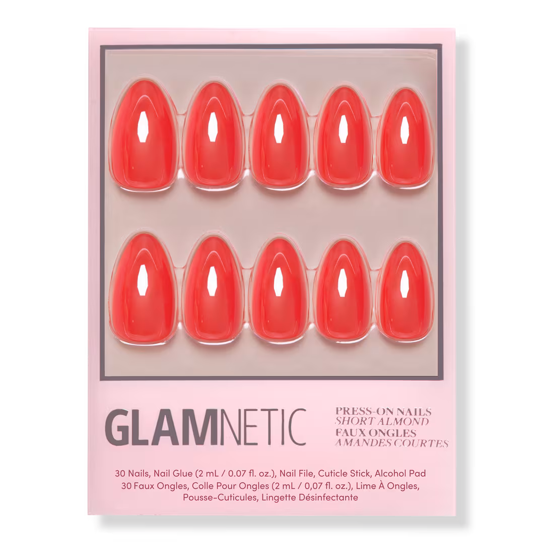 Glamnetic  Red Flag Press-On Nails