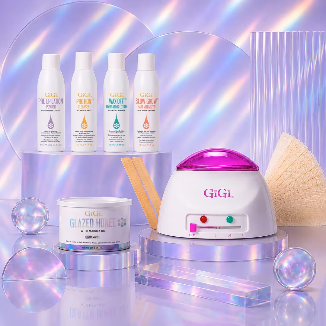 Gigi  LET'S WAX All You Need Kit