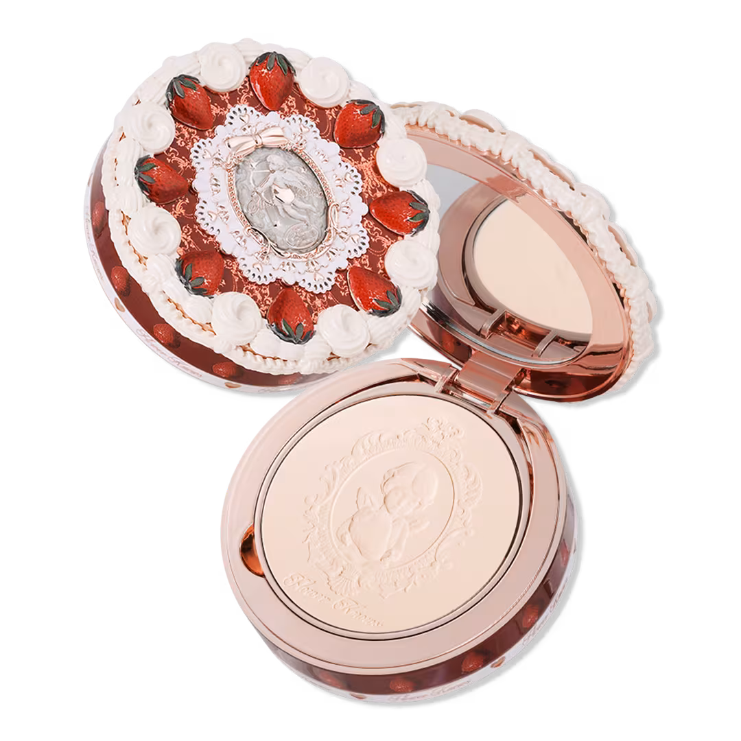 Flower Knows  Strawberry Cupid Collection Pressed Powder