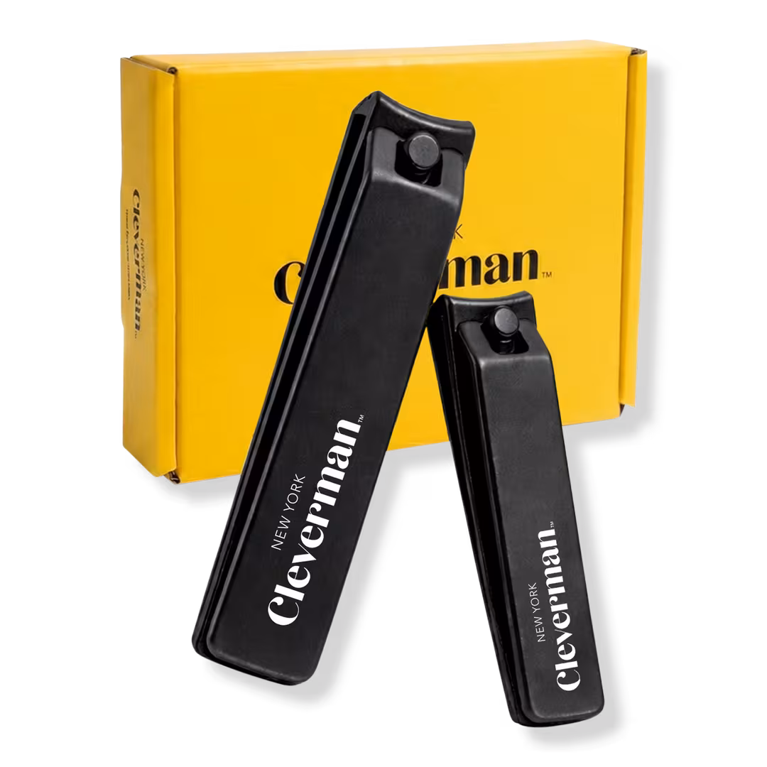 Cleverman  Premium Stainless Steel Fingernail and Toenail Clipper Set