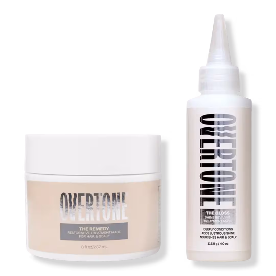 Overtone  Repair & Shine Duo Remedy Hair Mask + Gloss