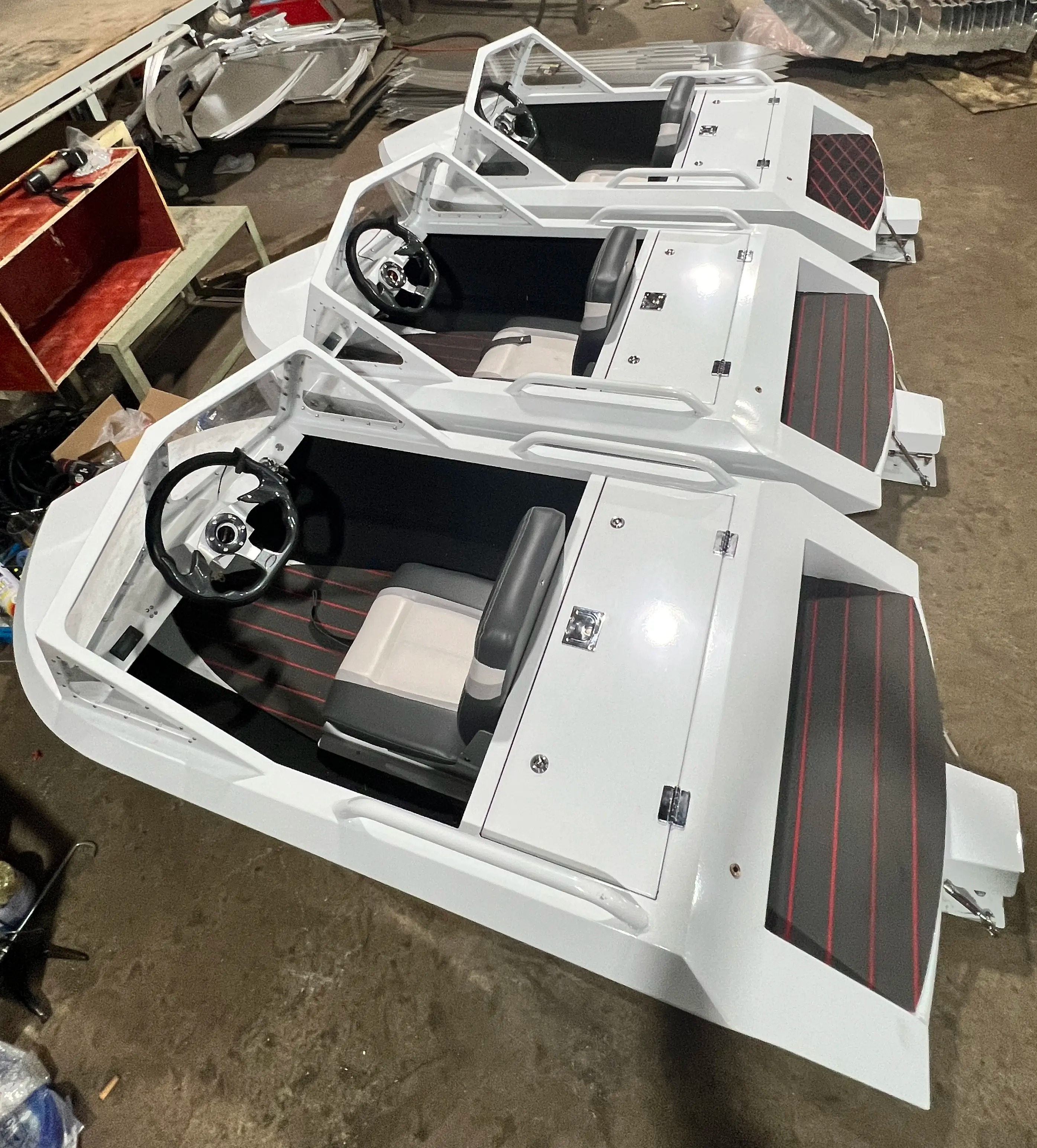 New Arrival Aluminum Powered Electric Jet Boat