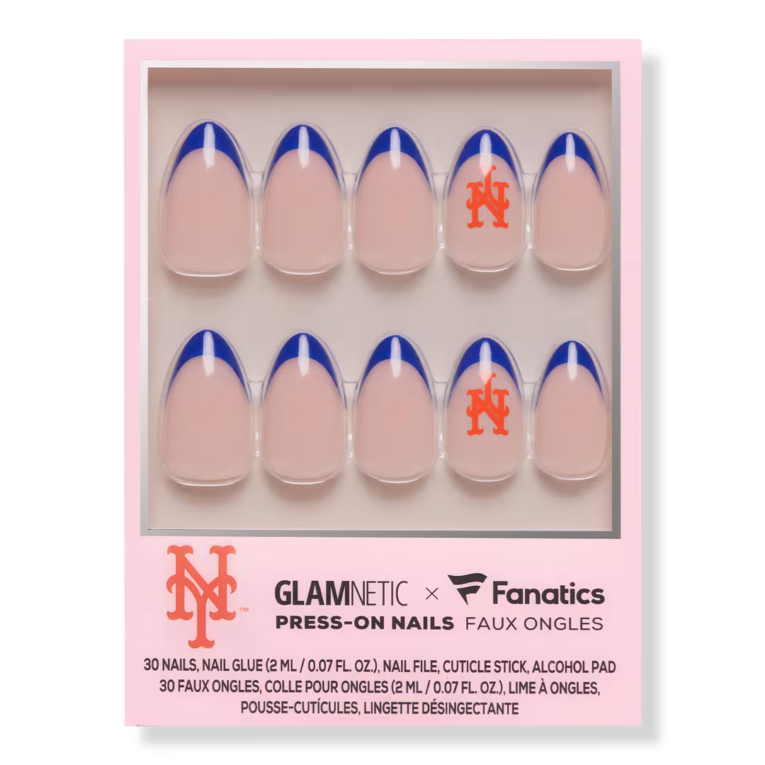 Glamnetic x Fanatics Nail  New York Mets Press-On Nails