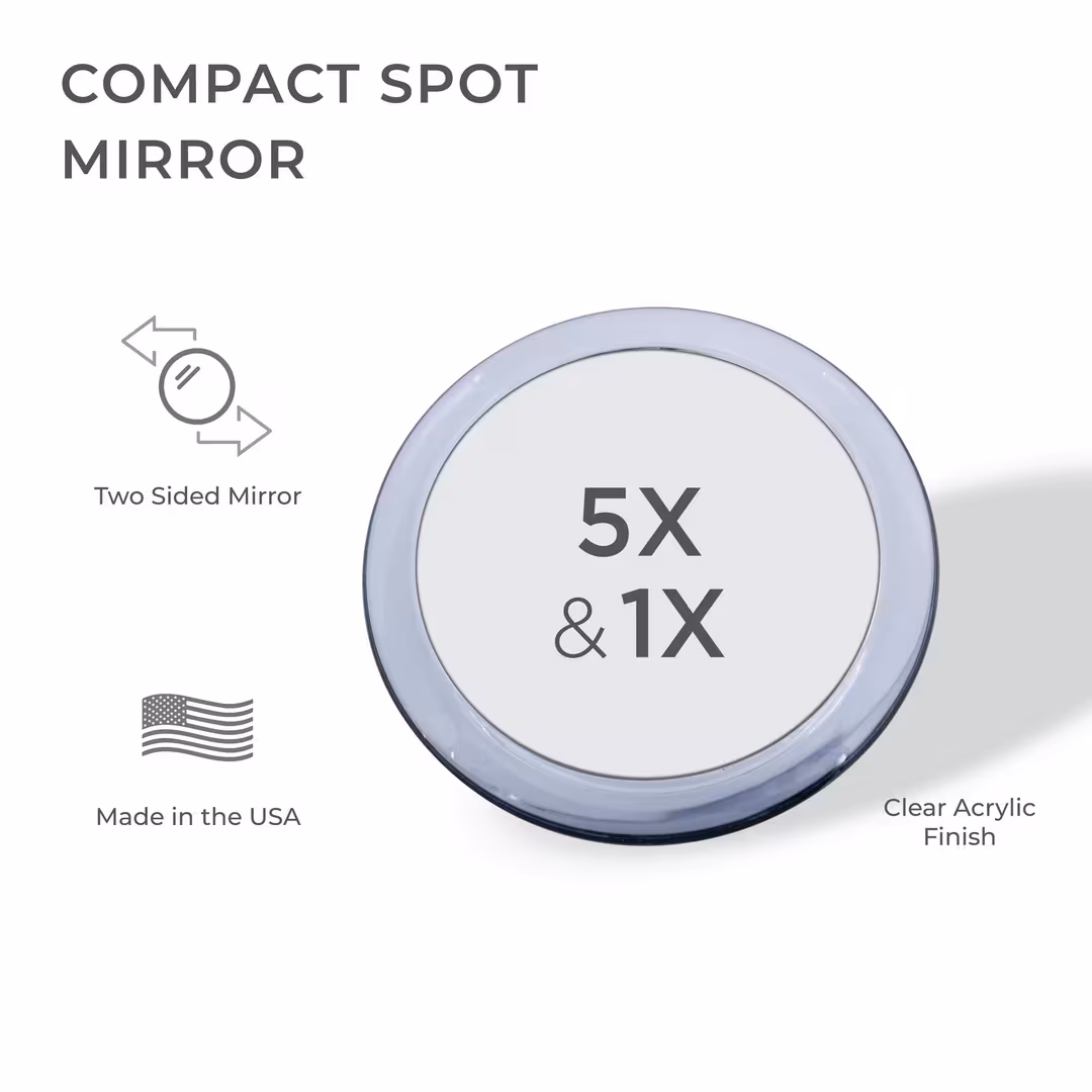 Zadro  Compact Mirror with 5X/1X Magnifications