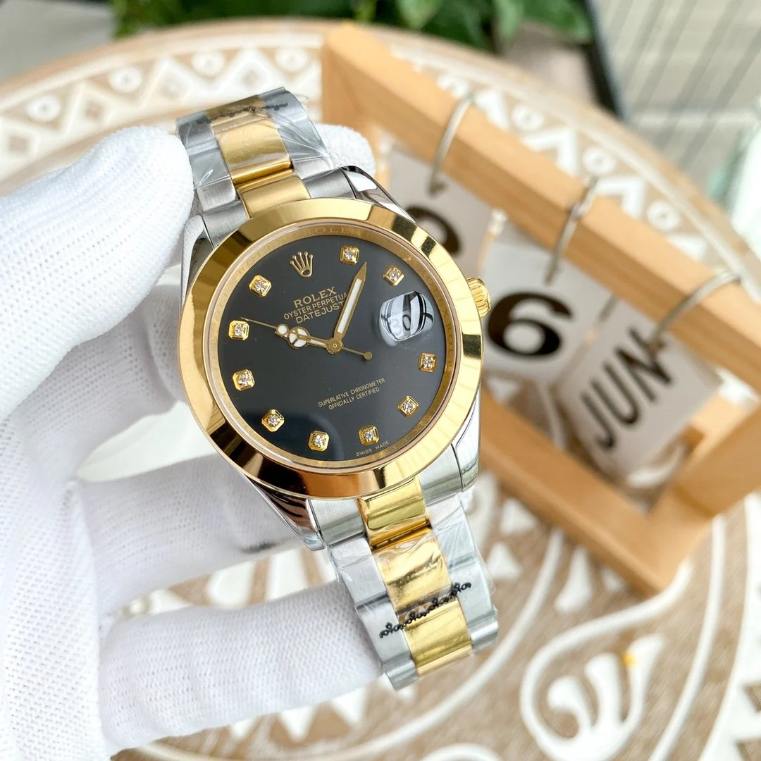 Rolex Watch DATEJUST 41 SMOOTH DIAMOND NUMERALS Watch
