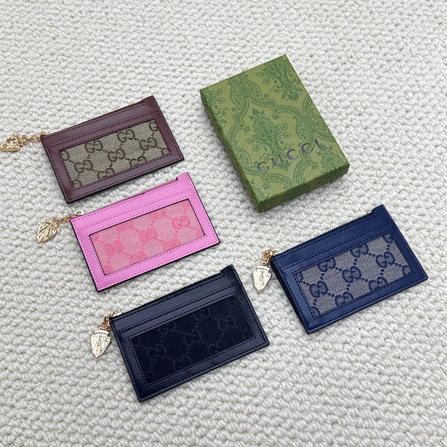 Gucci Wallets Card Holder Wallet Original 79003