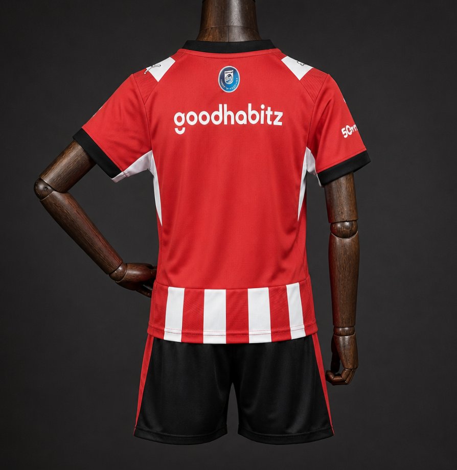 2026/2027 PSV Eindhoven Home Football Shirt（Kids Kit socks）