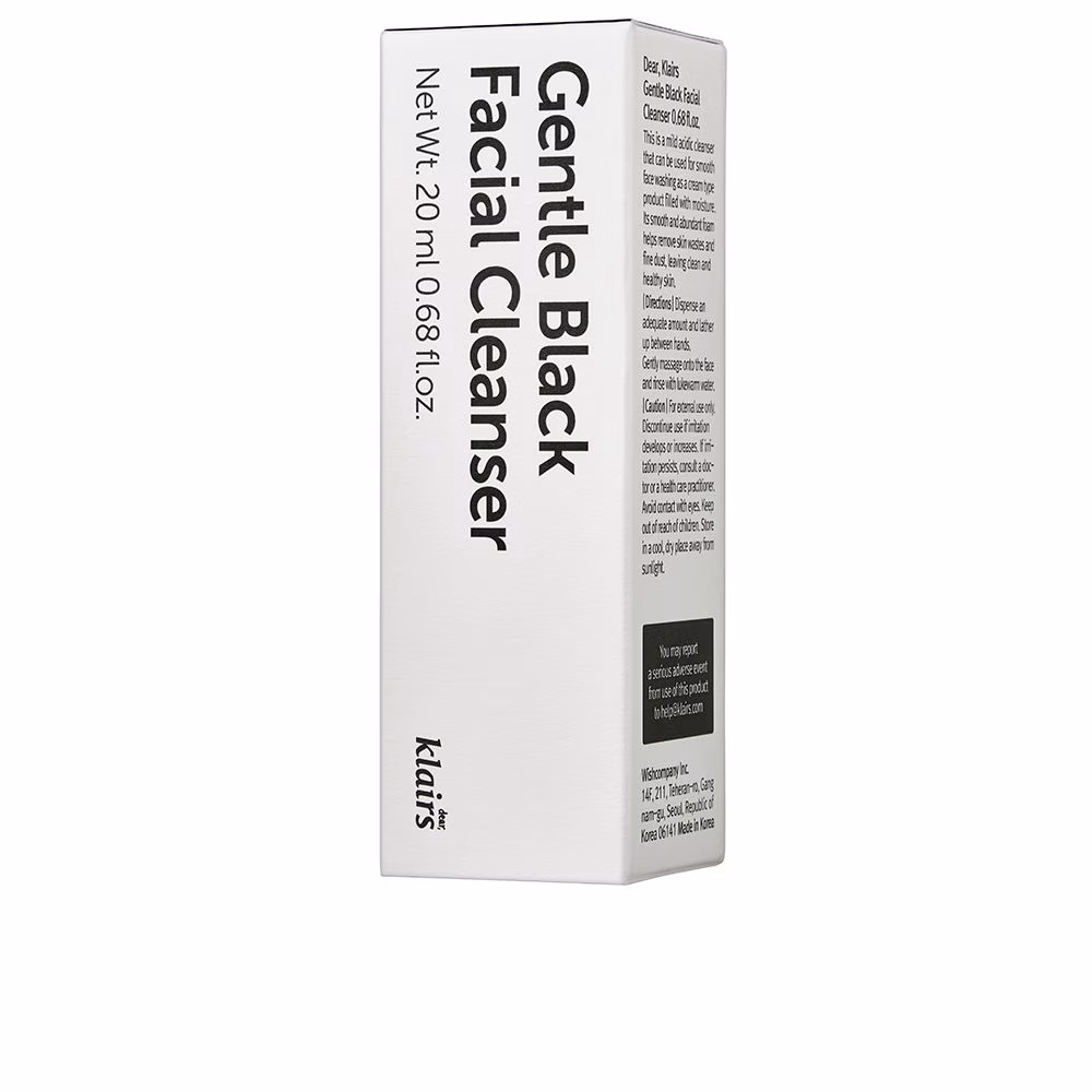 Gentle Black Facial Cleanser