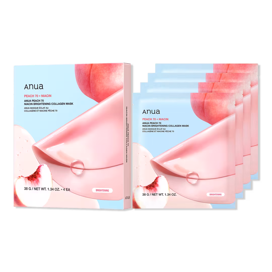 ANUA  Peach 70 Niacin Brightening Collagen Mask