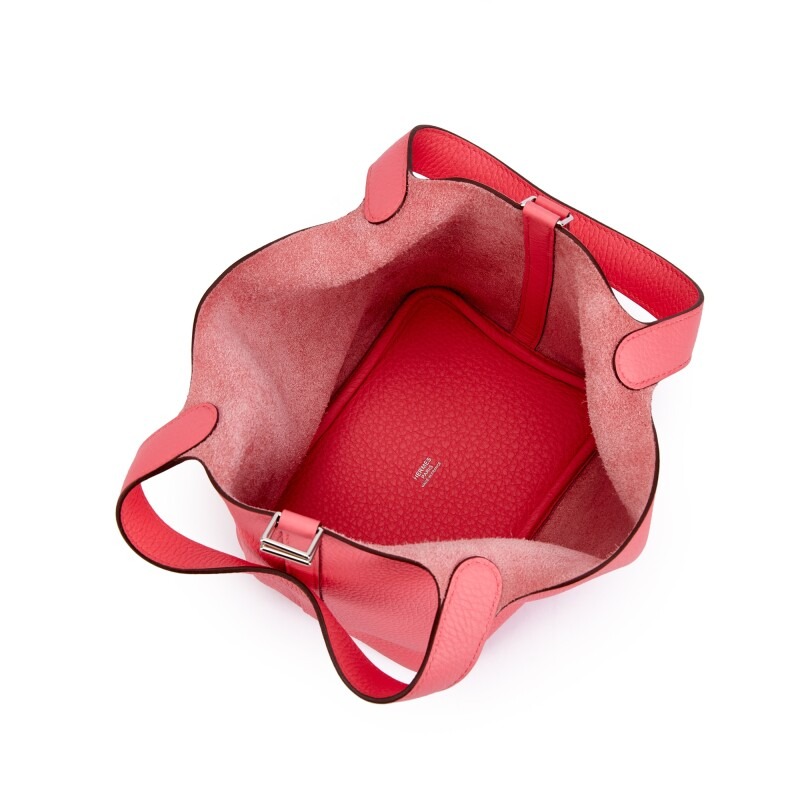 Hermes Clemence Picotin Lock Bag Golden Hardware-Pink Bag