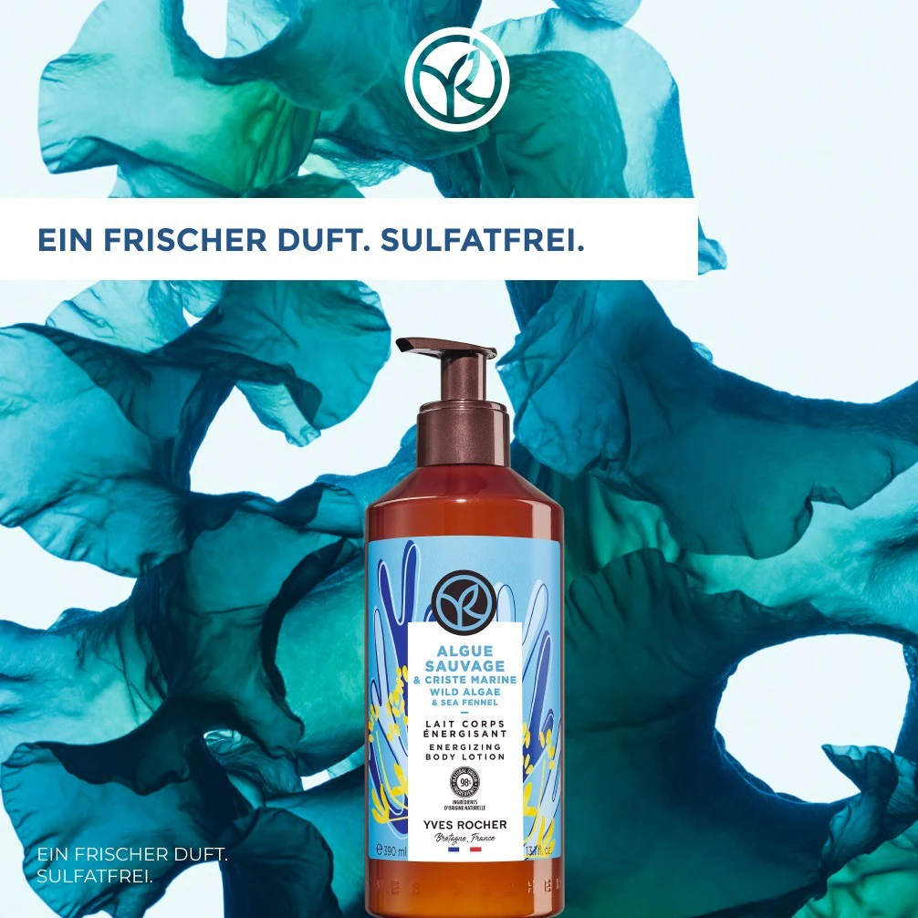 Yves Rocher Wildalge & Meerfenchel Bodylotion