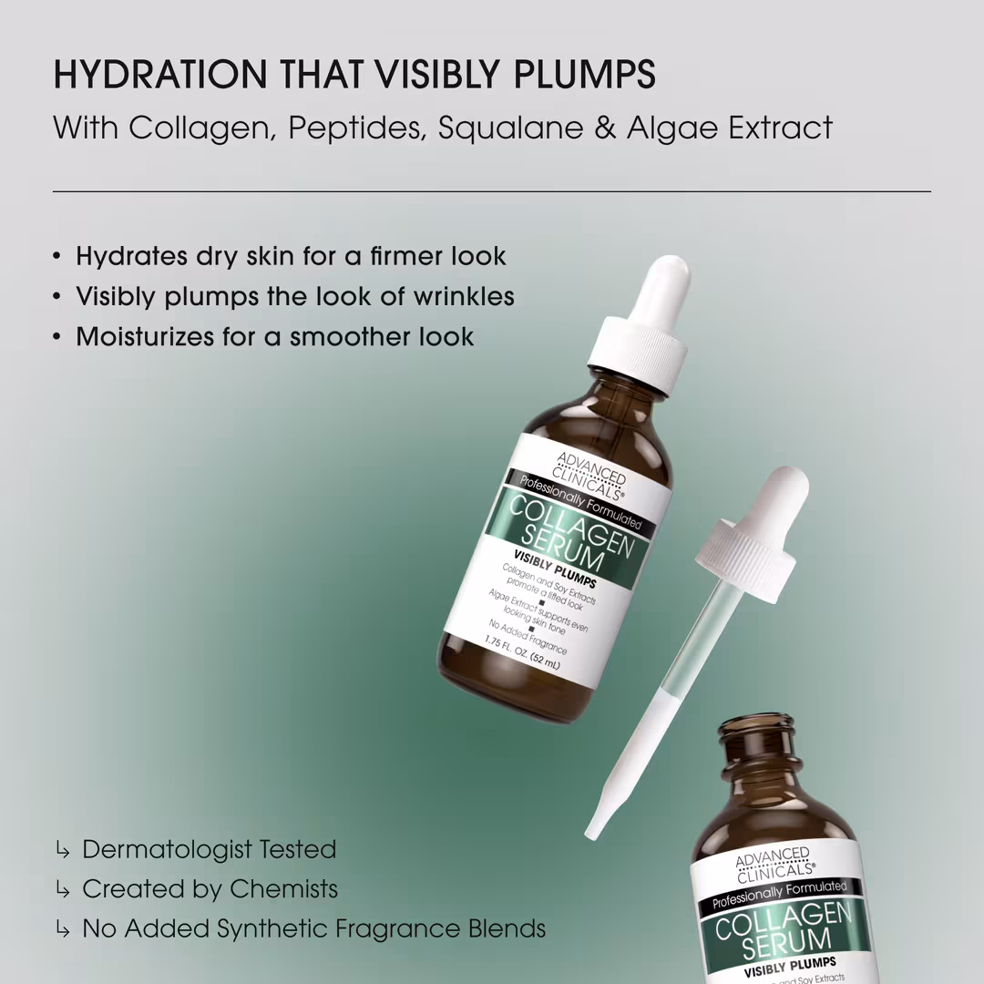 Advanced Clinicals  Collagen Face Serum