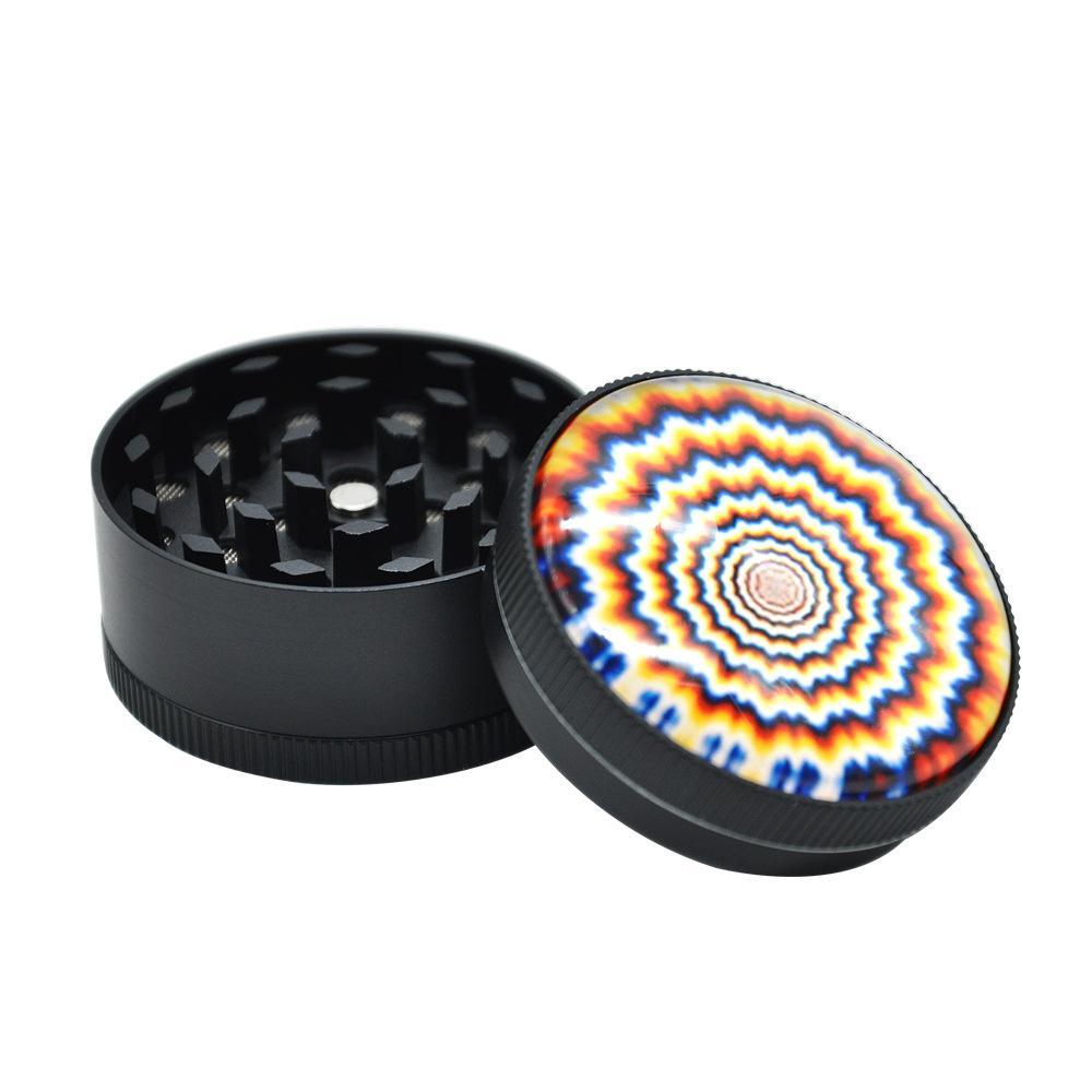 Mandala Novelty Herb Grinder 3 Layer (Random Color)