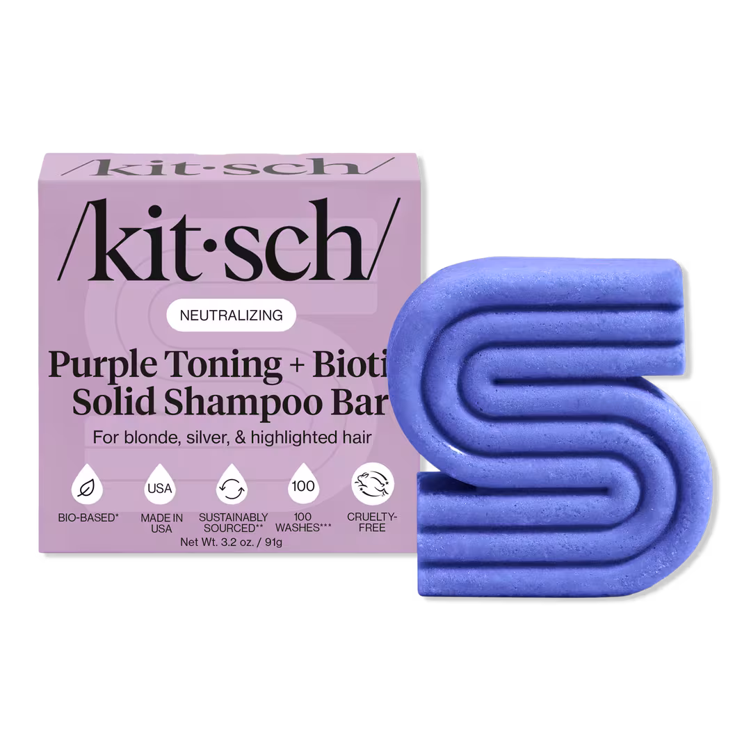 Kitsch  Purple Toning Solid Shampoo Bar