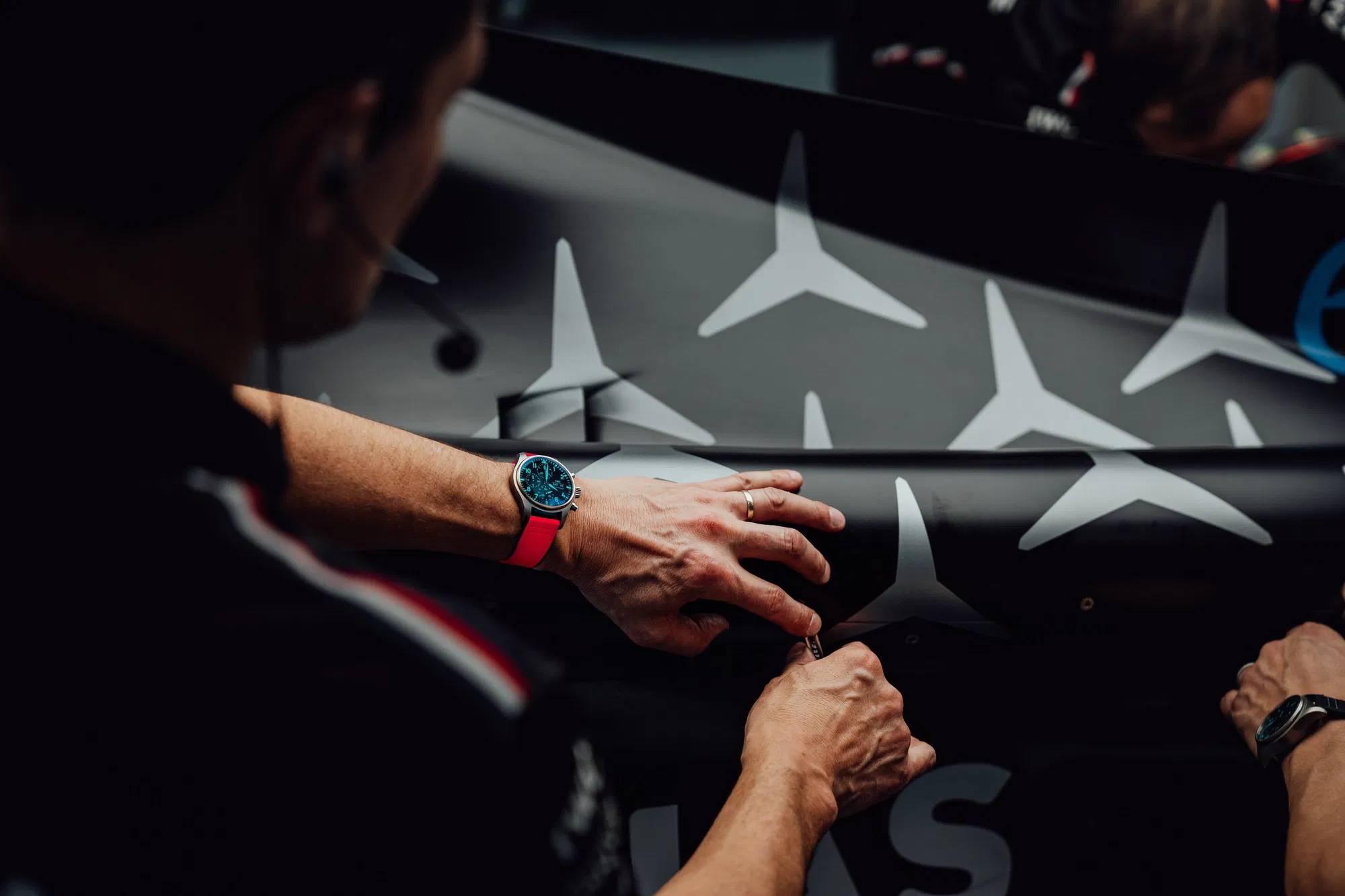 IWC Schaffhausen Pilots watch chronograph 41 mercedes amg petronas formula one team iw388114
