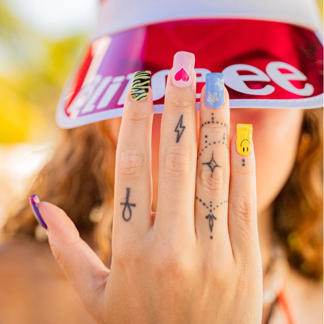 Gel Nail Sticker Paradise Pop