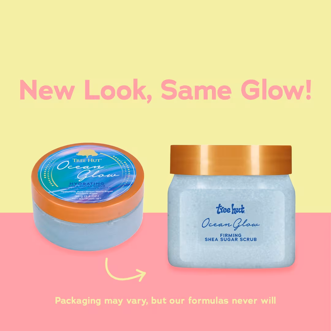 Tree Hut  Ocean Glow Hydrating Sugar Scrub
