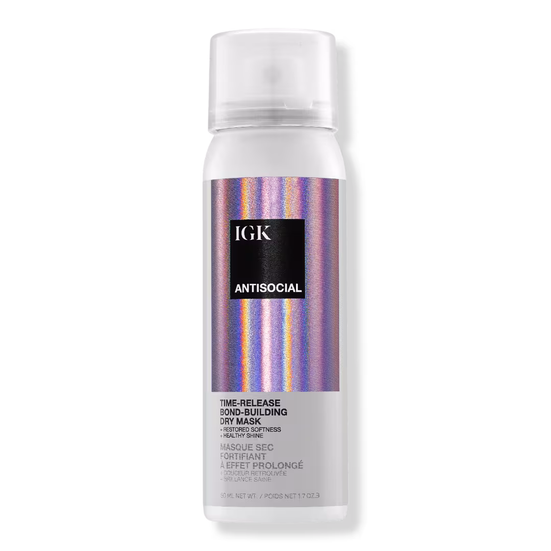 IGK  Travel Size Antisocial Overnight Bond-Building Dry Hair Mask