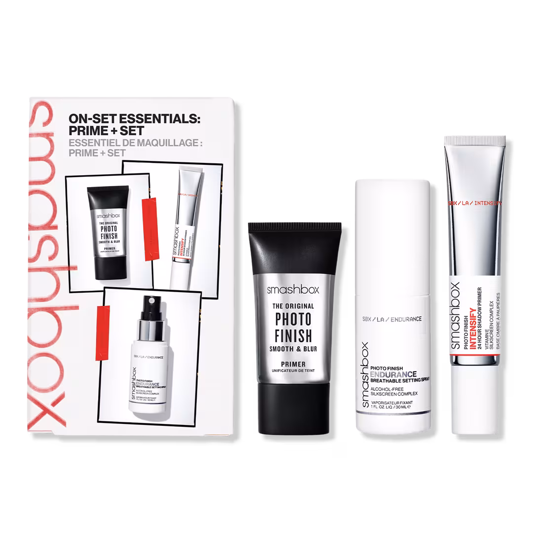 Smashbox  On-Set Essentials: Primer + Setting Spray Trio
