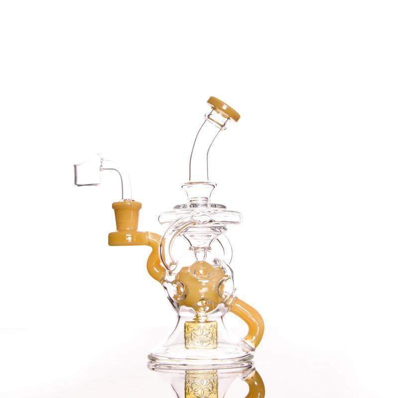 8 Inch 3 Fumed Dab Rig SOL EXO FTK F14.5mm