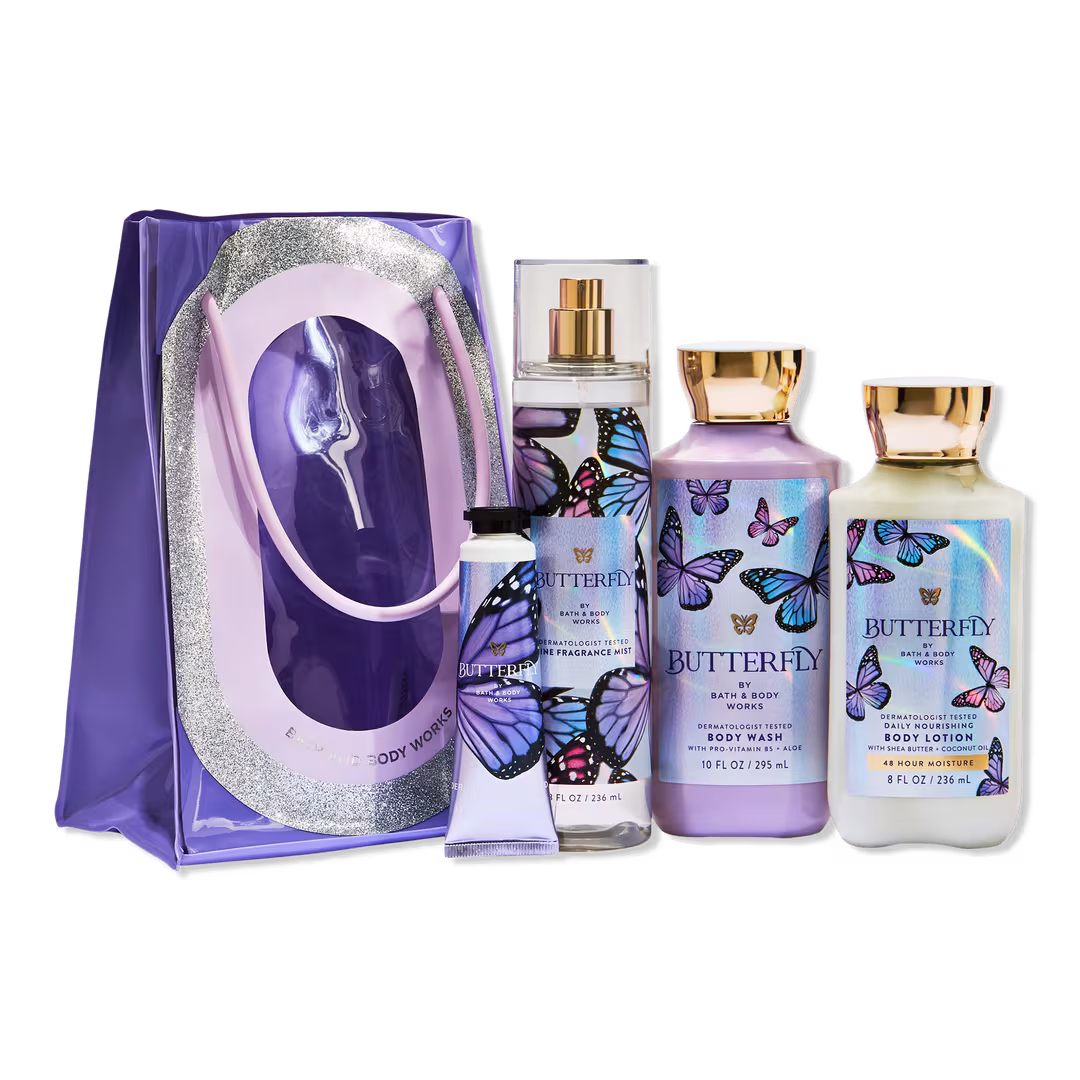 Bath & Body Works  Butterfly Body Care Gift Set