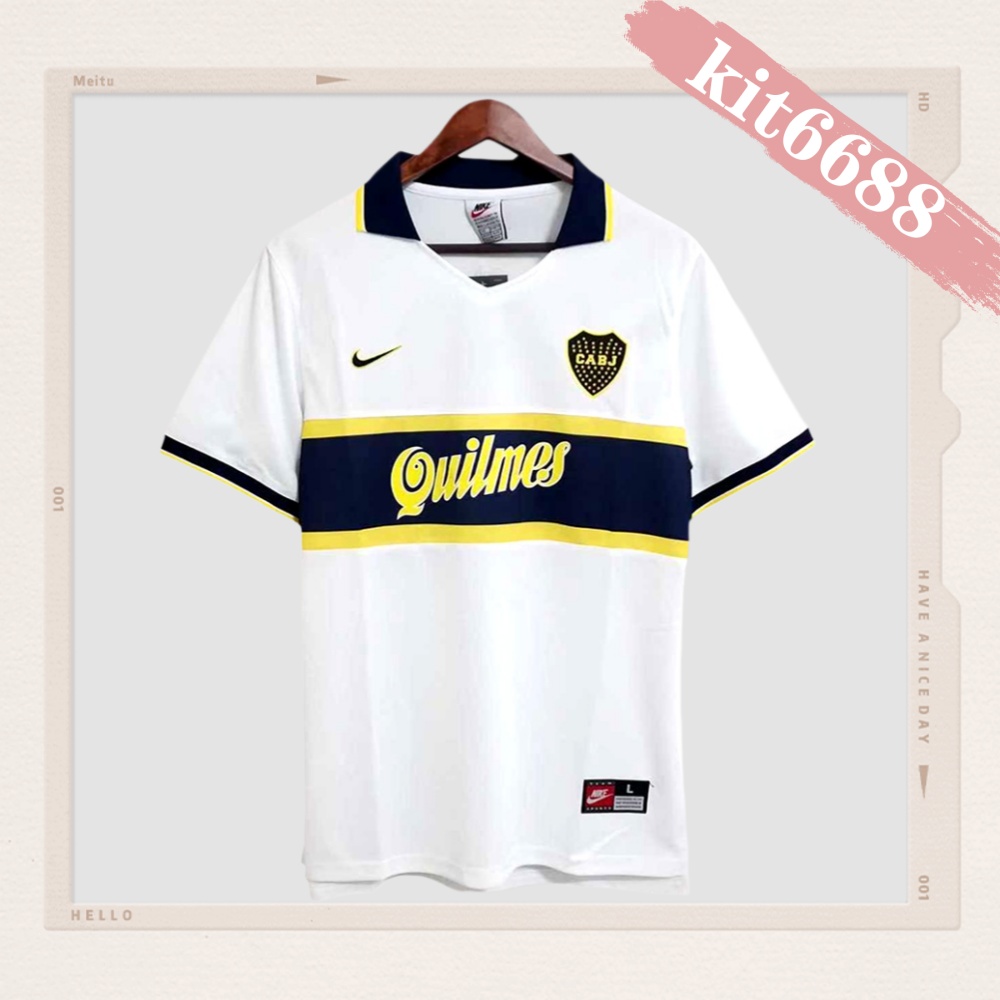 1996/1997 Boca Juniors Away Retro Football Shirt (Retro)