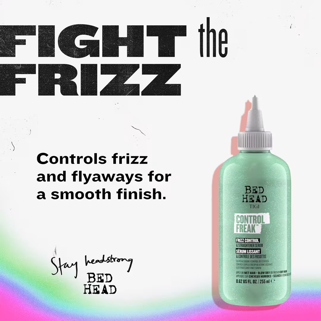 Bed Head  Control Freak Frizz Control Serum For Smooth Shiny Hair