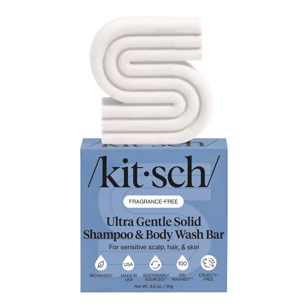 Kitsch  Ultra Sensitive Solid Shampoo & Body Wash Bar