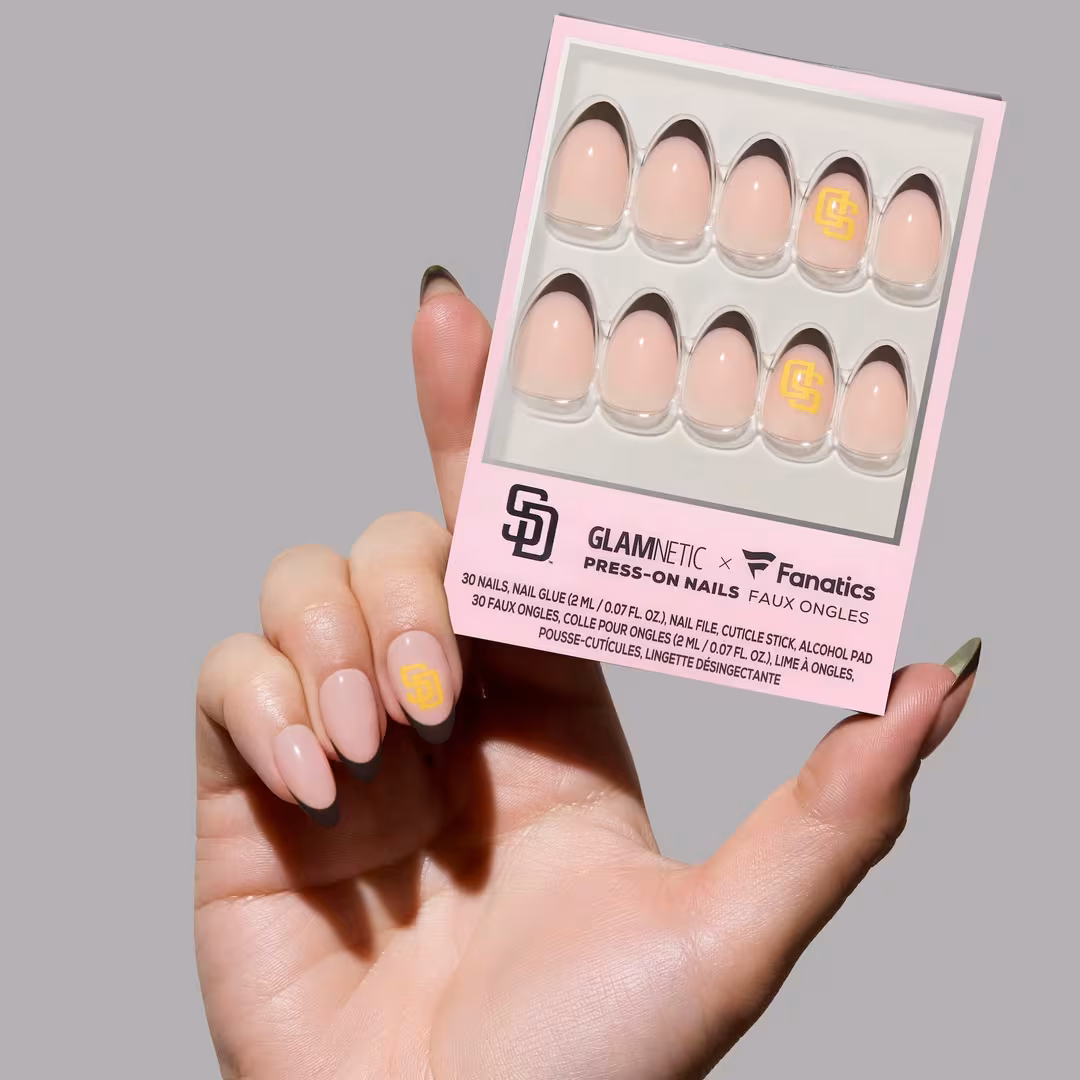 Glamnetic x Fanatics Nail  Pittsburgh Pirates Press-On Nails