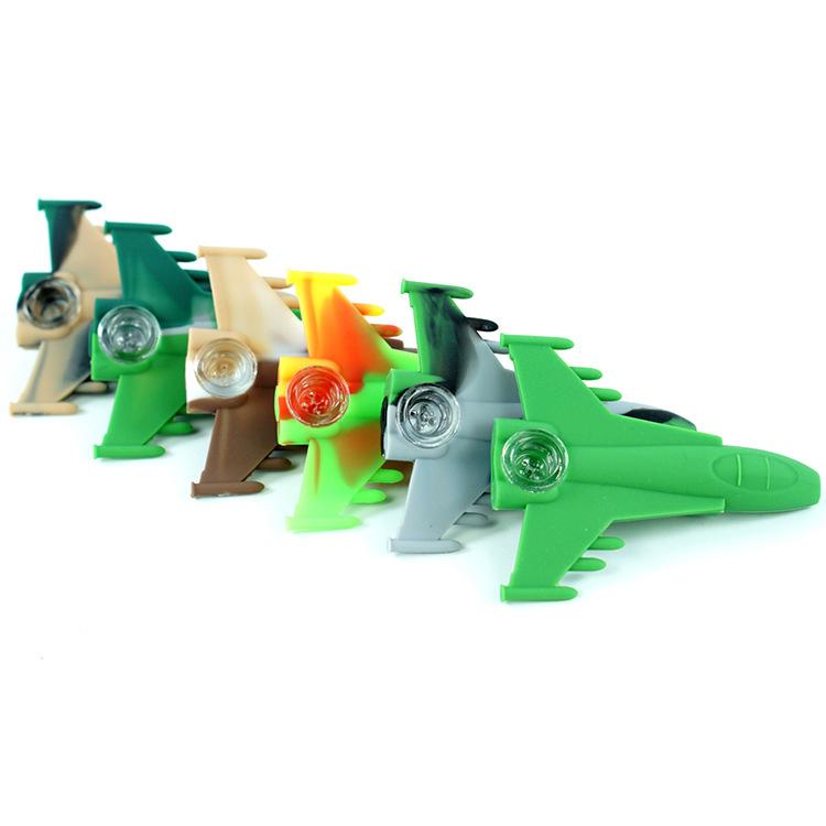 Camouflage Aircraft Novelty Weed Pipe