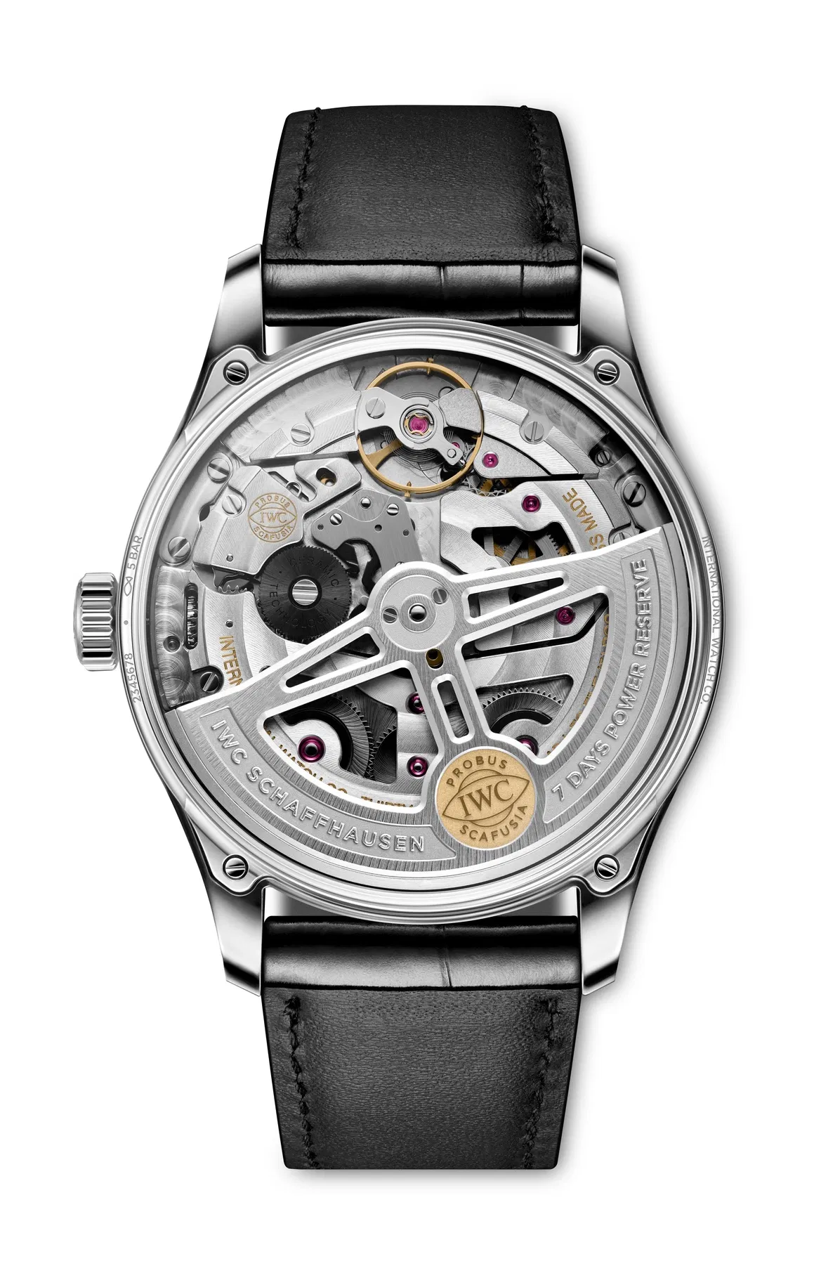 IWC Schaffhausen Portugieser automatic 42 silver moon iw501701