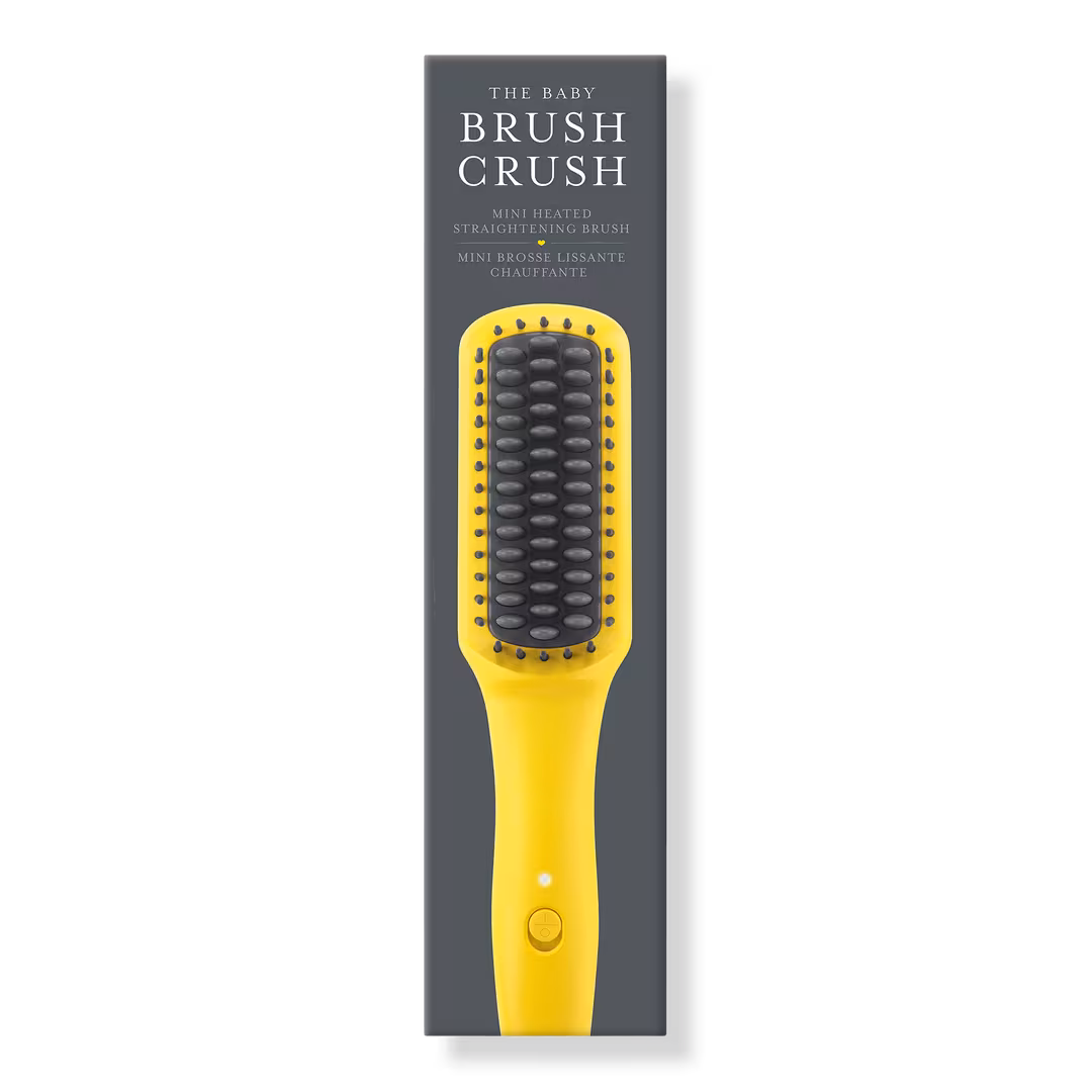 Drybar  The Baby Brush Crush Mini Heated Straightening Brush