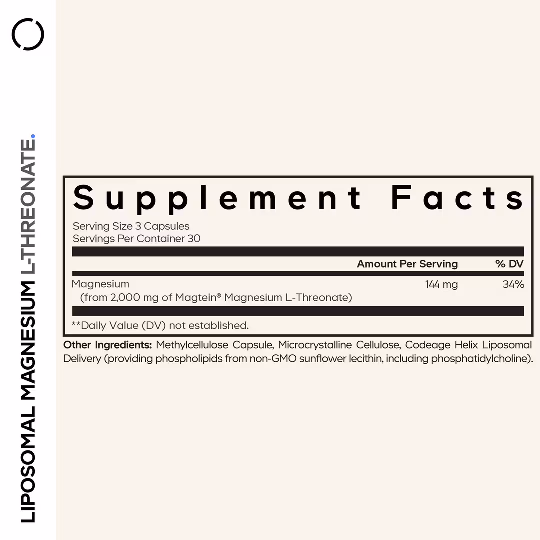 CODEAGE  Liposomal Magnesium L-Threonate