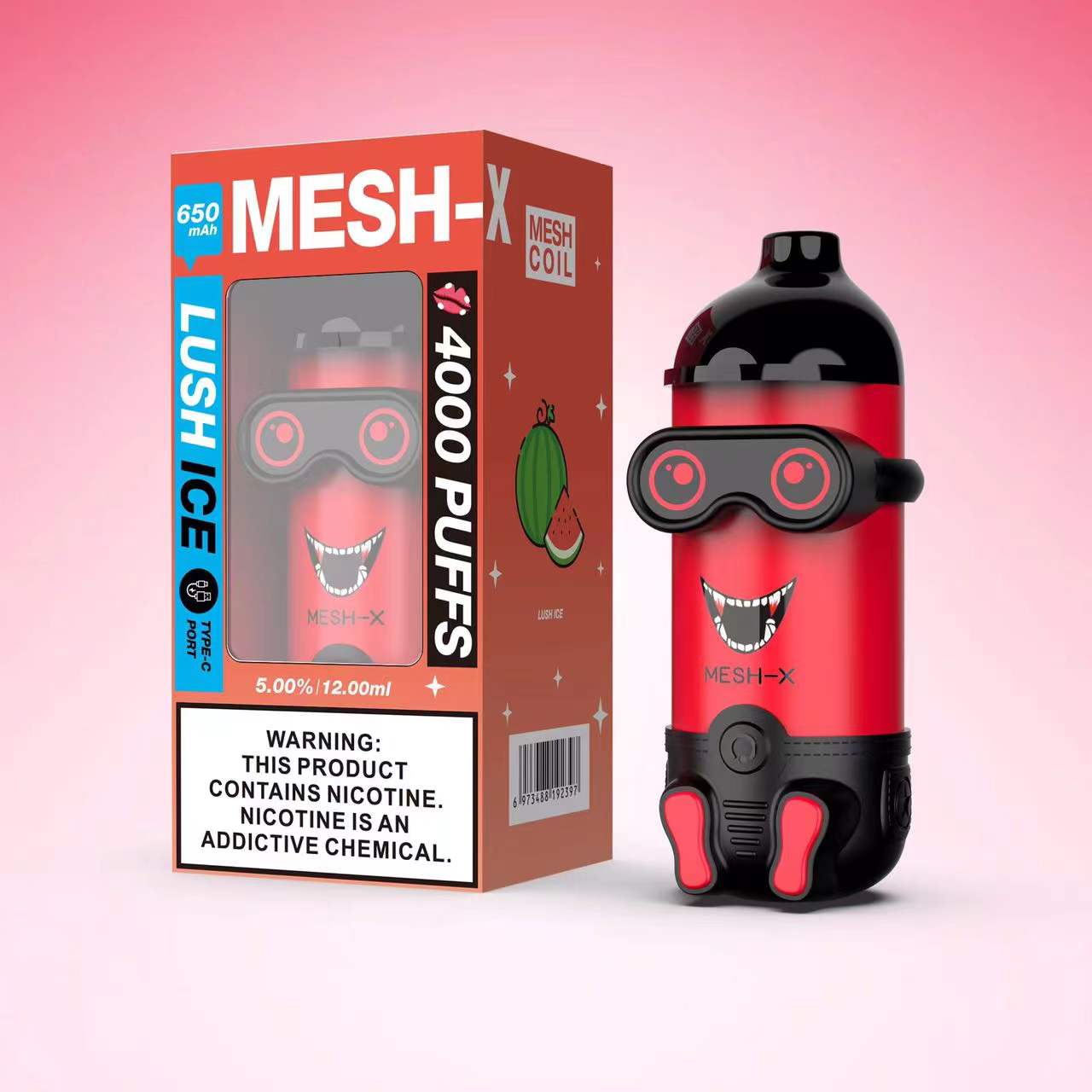 MESH-X Rechargeable Disposable Vapes