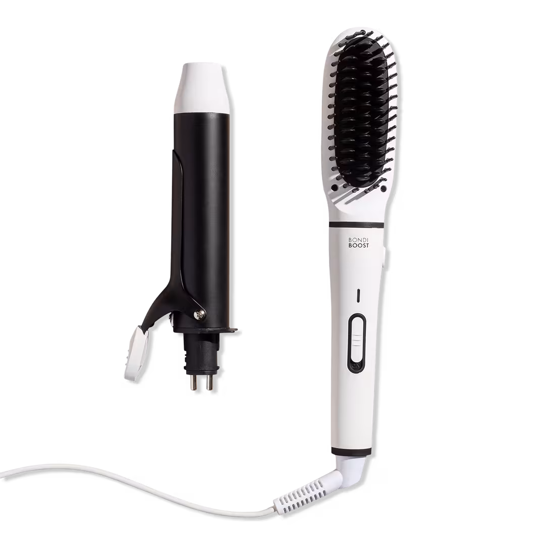Bondi Boost  Mini Multi-Styler 2-in-1 Hair Straightener Brush + Curling Iron