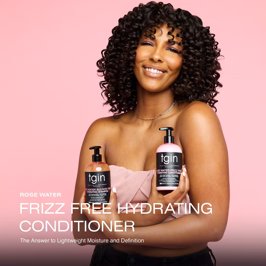tgin  Rosewater Frizz Free Hydrating Conditioner
