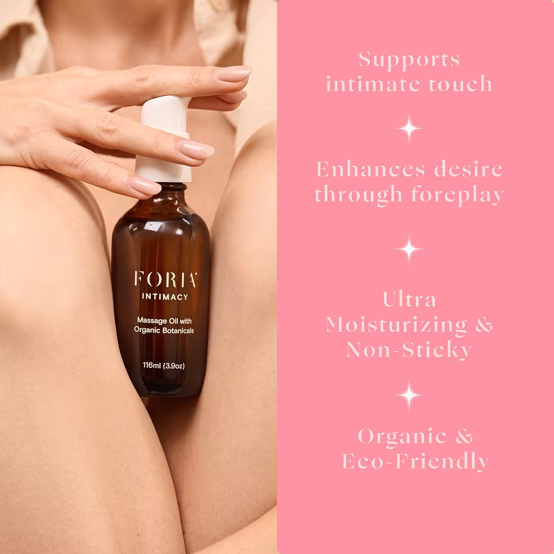 Foria  Intimacy Massage Oil