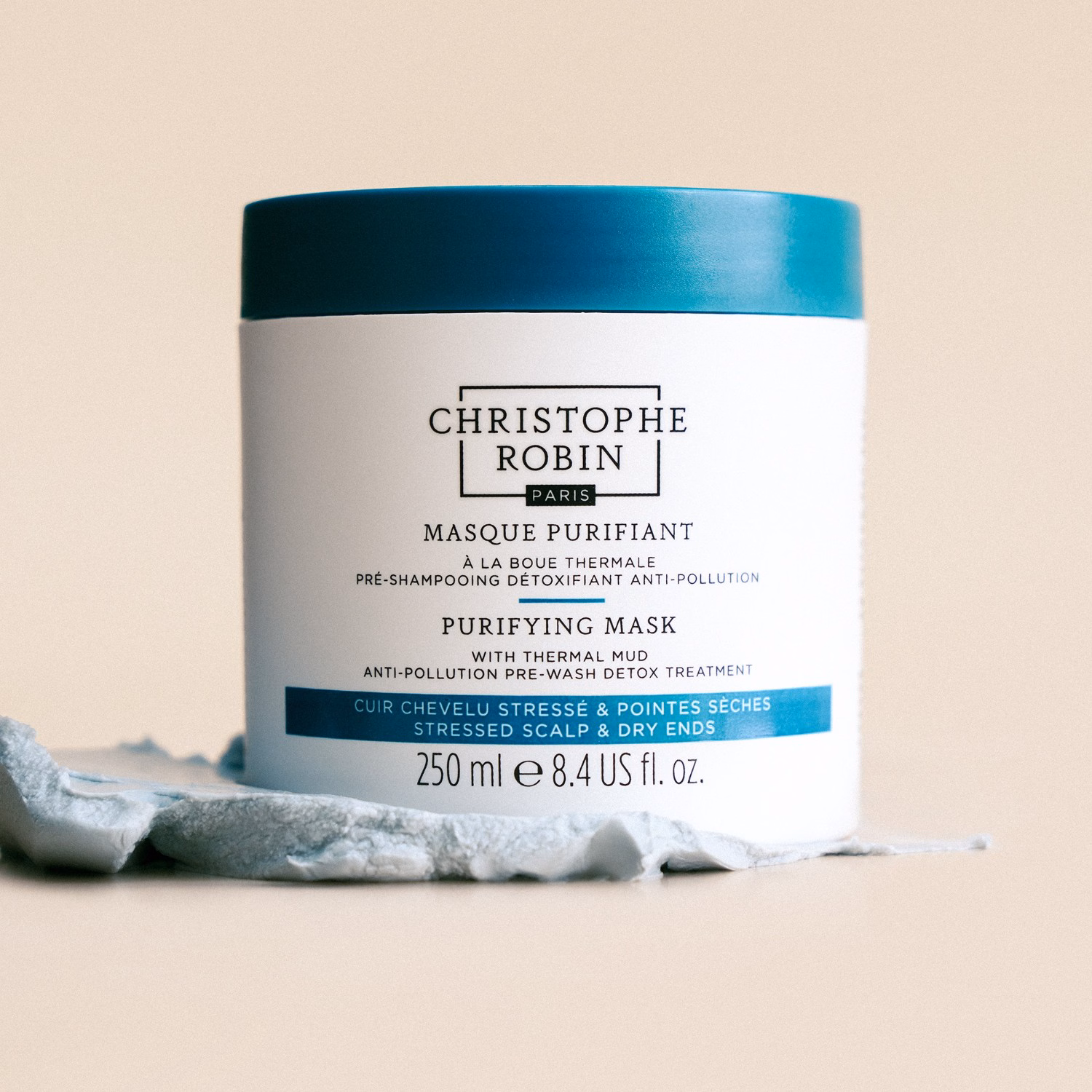 Purifying Mask with thermal mud