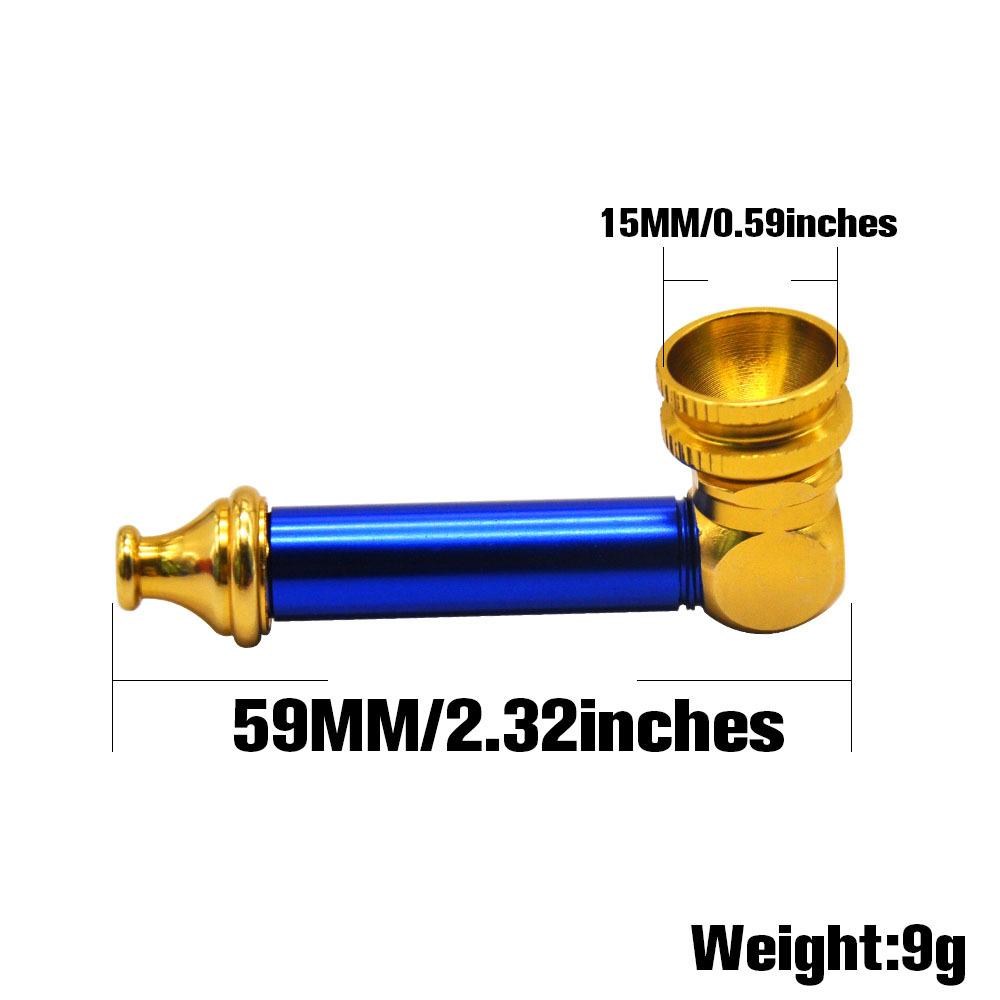 Mini Golden Metal Pipe
