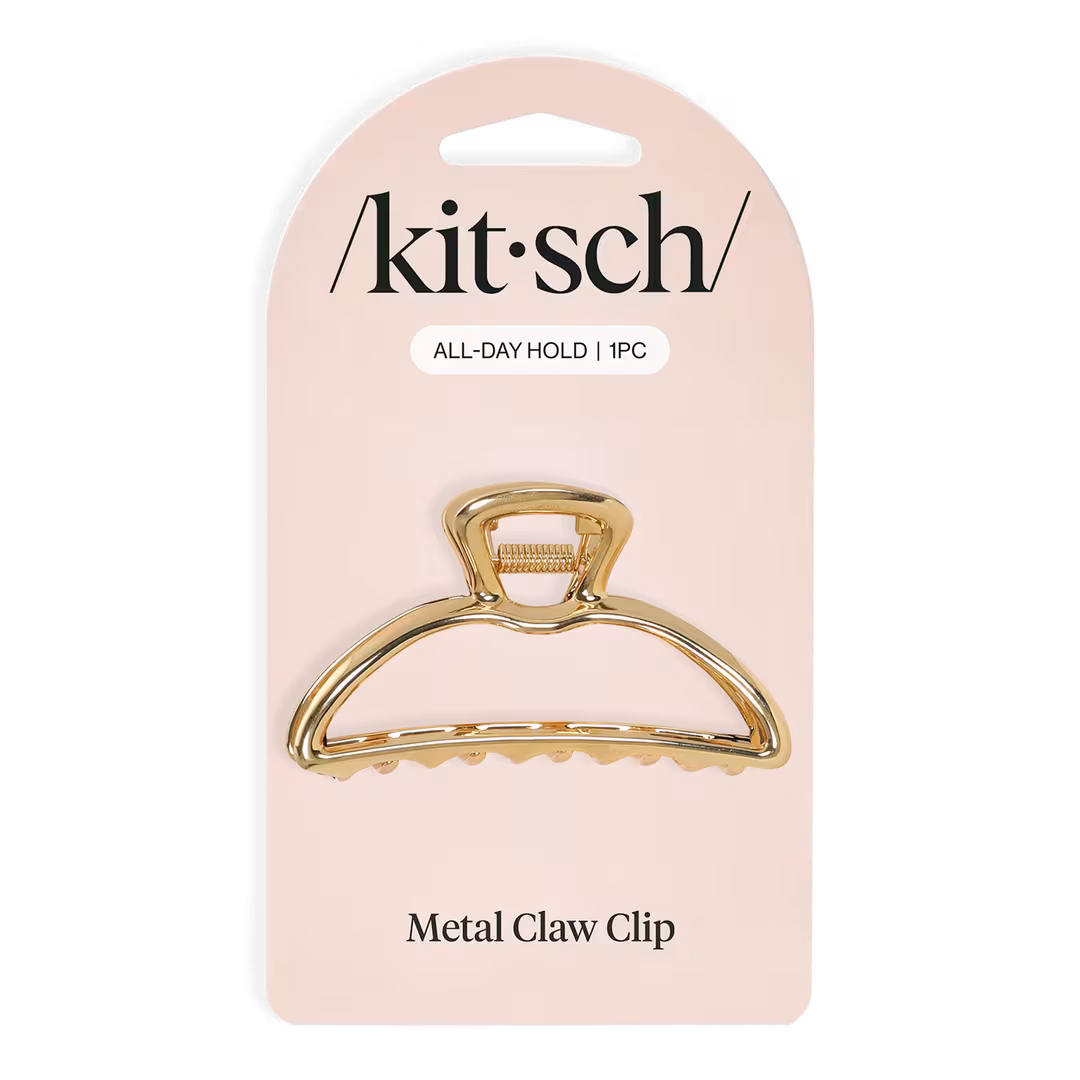 Kitsch  Gold Open Shape Claw Clip