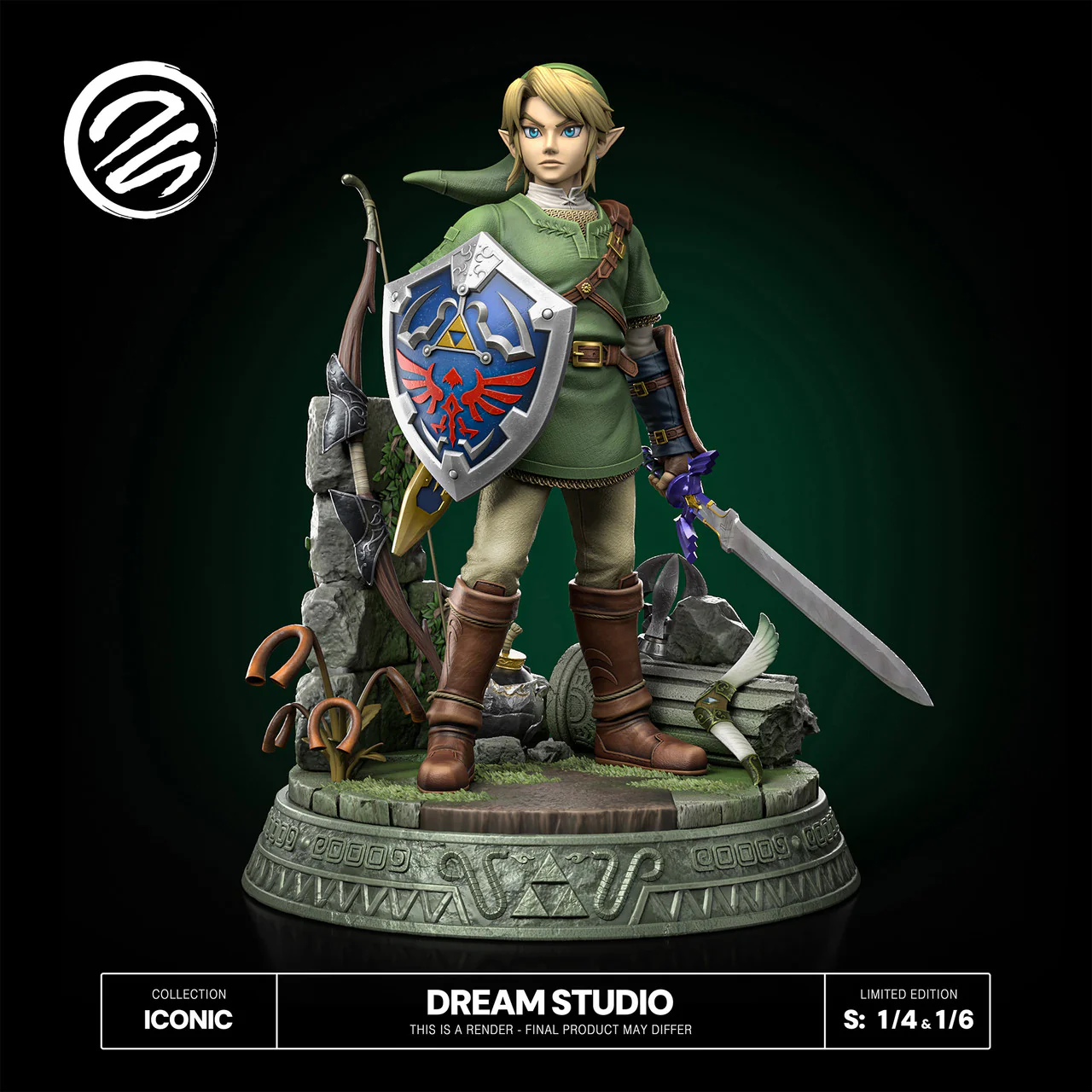 Legend of Zelda - Link | 1:4/1:6 Resin Statue | by Dream Studio