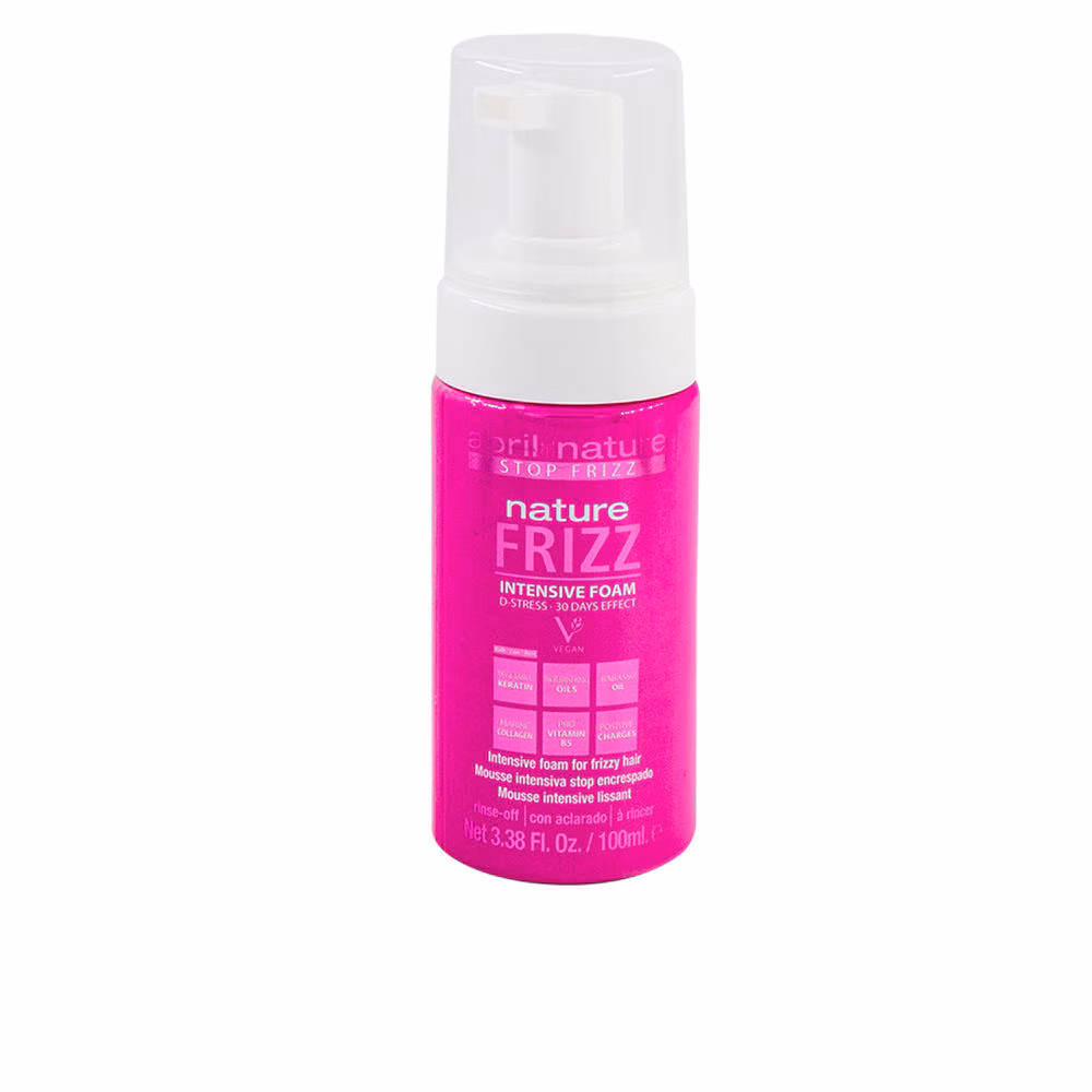 NATURE FRIZZ intensive foam d-stress 30 days effect