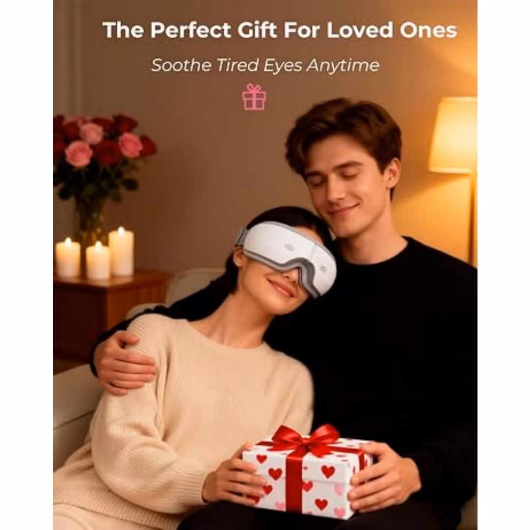 SKG  ES300 Foldable Eye Massager with Heat and Bluetooth Music